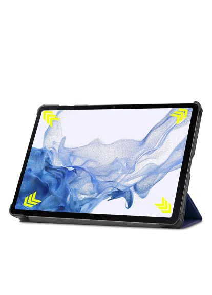 Чохол до планшета (SM-X510/SM-X516B) 11.0" Deep Blue (709891) BeCover Smart Case Samsung Tab S9 (SM-X710/SM-X716)/S9 FE (366693796)