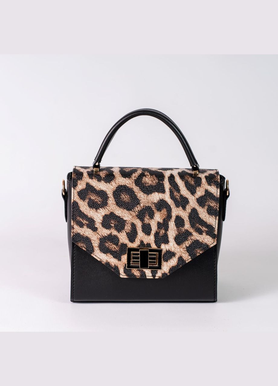 Сумка Жіноча З клапаном леопард XENIA № 37-24 Екошкіра JUGO № 37-24 (322221521)