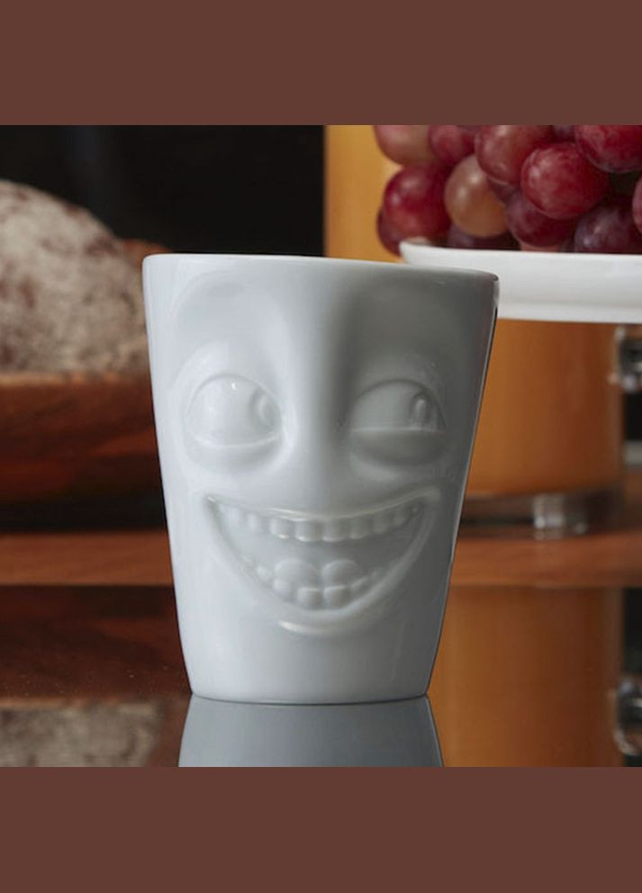 Чашка Joking 350 мл білий фарфор Tassen (316622212)