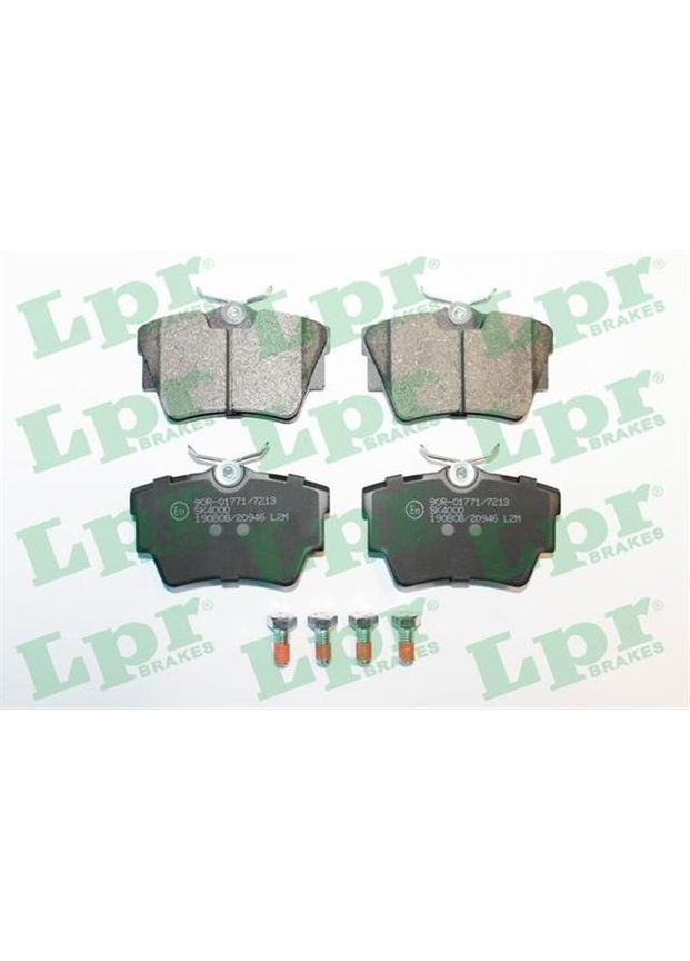 Колодка тормозной диск. RENAULT TRAFIC задн. (выр-во ) LPR (368900132)