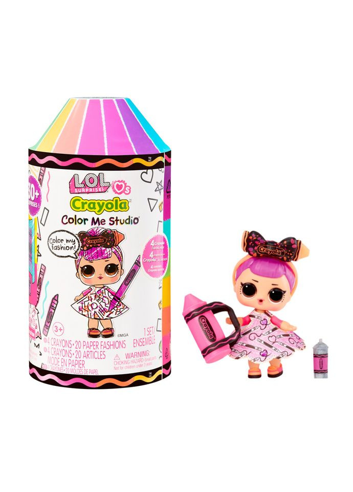 Ігровий набір з лялькою Цвітнашки 505273 серії "Crayola" з аксесуарами L.O.L. Surprise! (323467452)