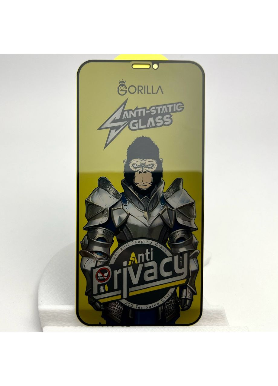 Захисне скло для XR приватне антишпигун на айфон Хр antispy No Brand (369136910)