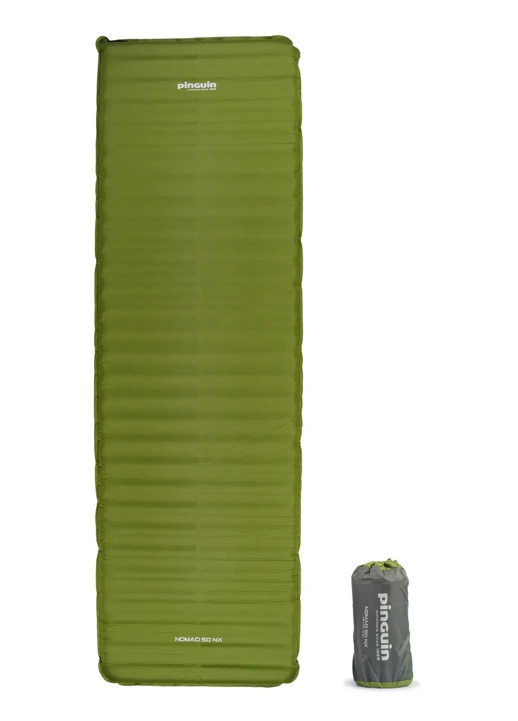 Самонадувний килимок Nomad NX, 198x63x5см, Khaki Pinguin (334671340)