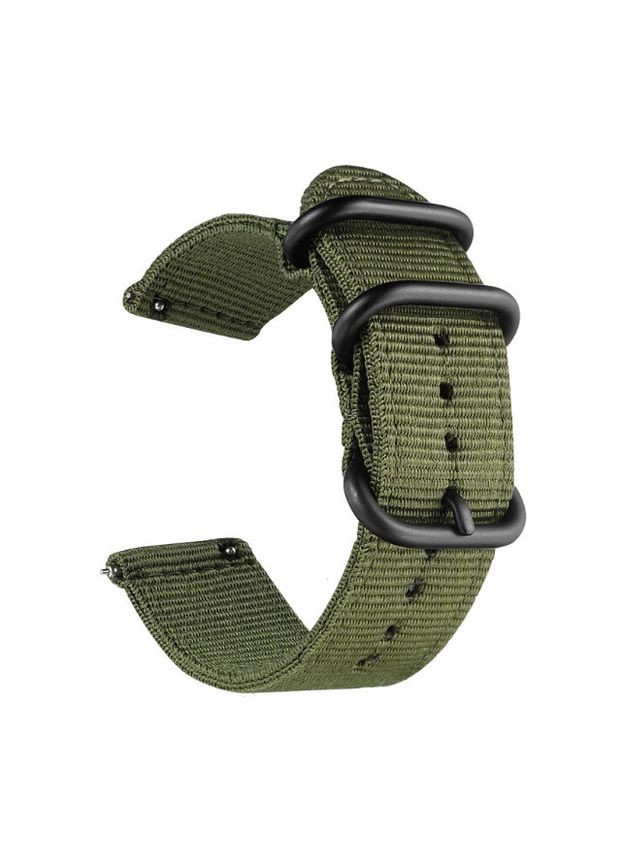 Нейлоновый ремешок Traveller для часов Samsung Galaxy Watch 3 41mm (SM-R850) - Army Green Primo (333720450)