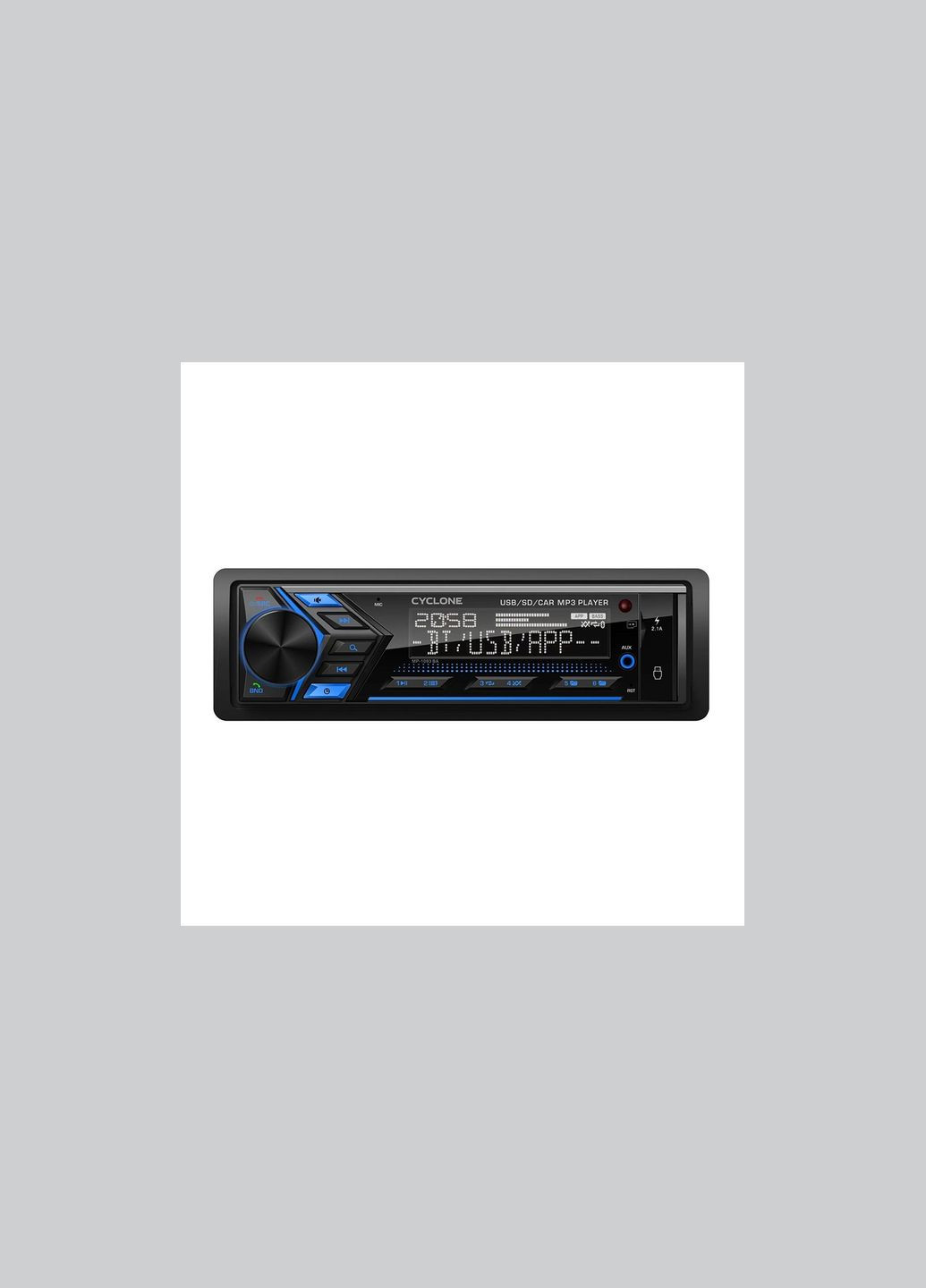 Автомагнитола 1DIN MP-1093 BA Cyclone (338624390)