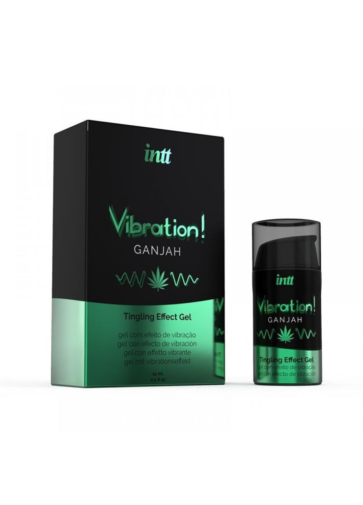 Жидкий вибратор Intt Vibration Ganjah 15 мл No Brand (303890939)