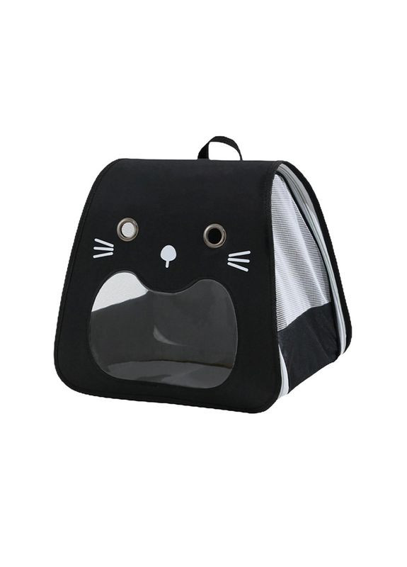 Рюкзак-переноска 247723 Black для тварин котів і собак 8 шт. Taotaopets (356500244)