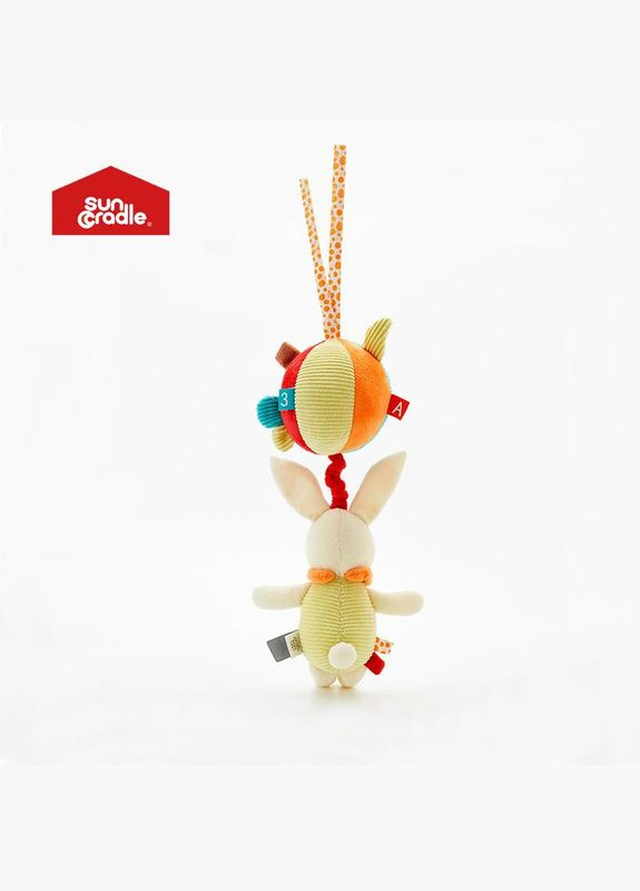 Игрушка-подвеска музыкальная Зайчик Suncradle арт 7407 Разноцветный No Brand (315742554)