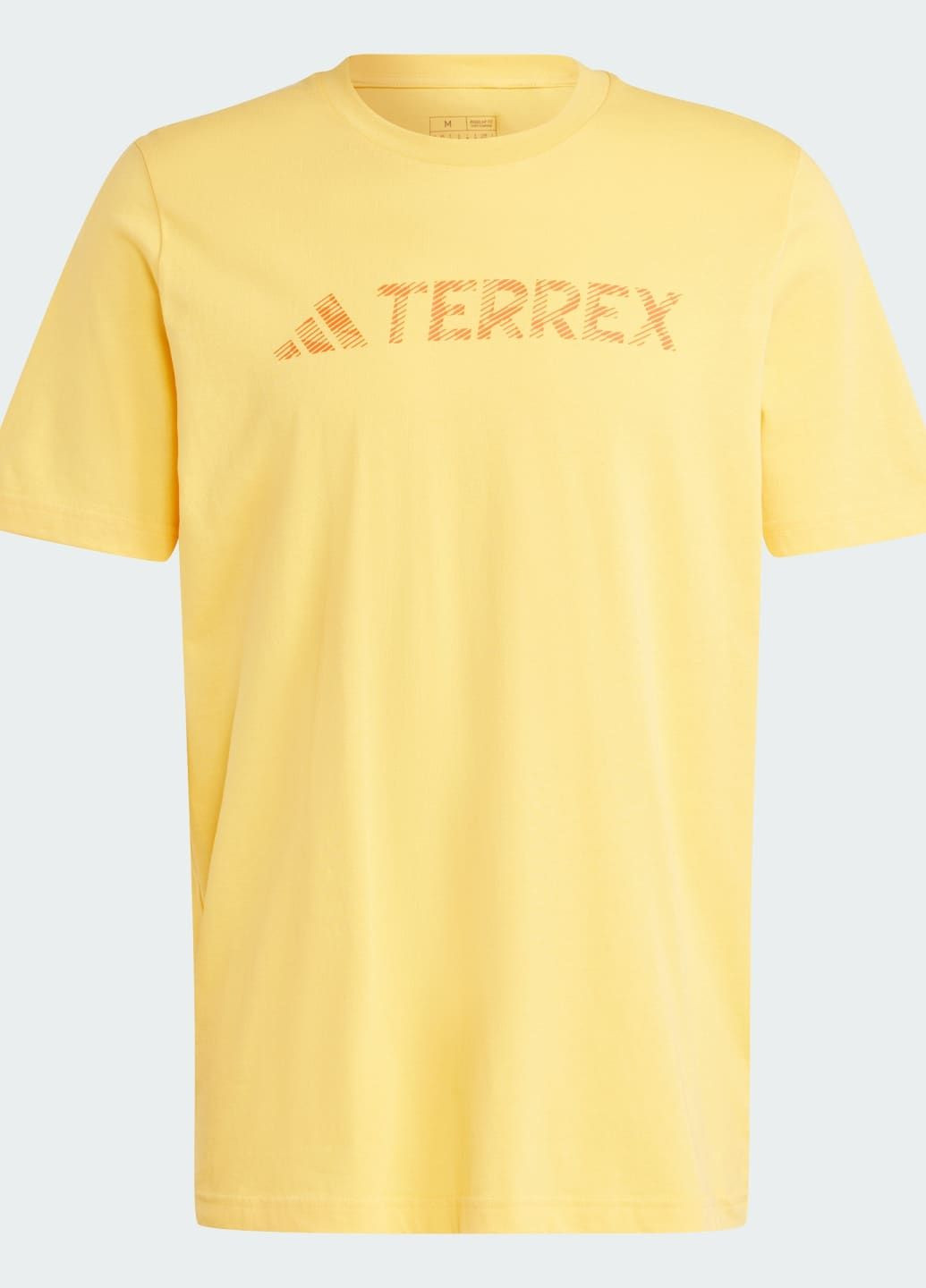 Помаранчева футболка terrex classic logo adidas