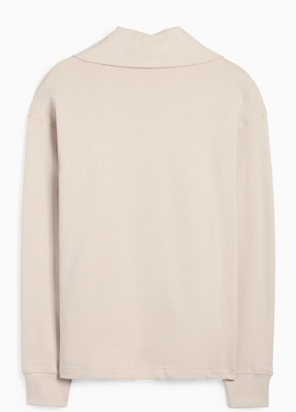 Светло-бежевый свитшот C&A однотонный (361675876)