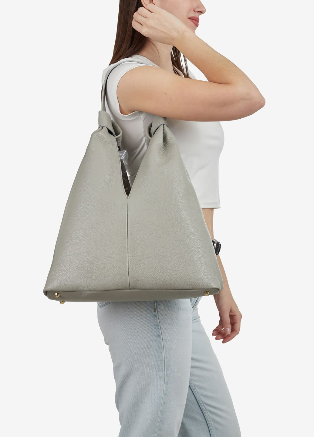 Сумка женская кожаная шоппер большая Shopper Regina Notte (323002597)