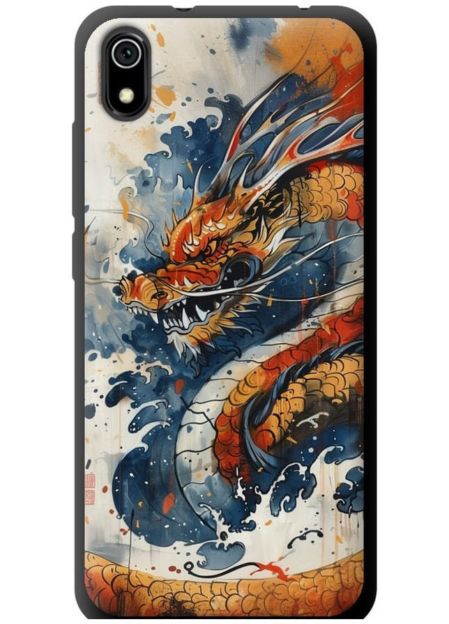 TPU чехол 'Ярость дракона' для Endorphone Xiaomi Redmi 7A (291421502)