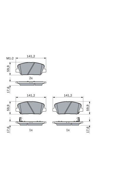 Колодка Bosch (364835271)