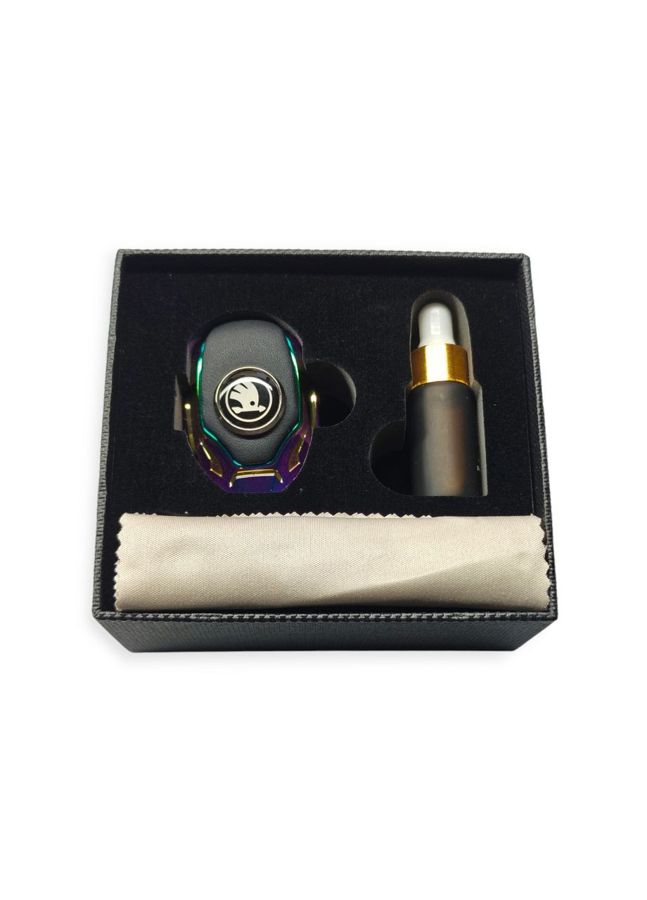 Ароматизатор в авто, автопарфюм, новый логотип, хамелеон Skoda (330788610)