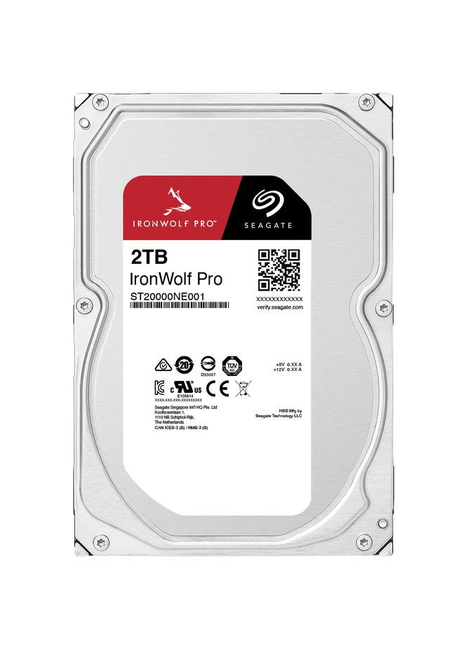 Жорсткий диск IronWolf Pro 2Tb 7200rpm 256Mb SATAIII (ST2000NT001) Seagate (323105090)