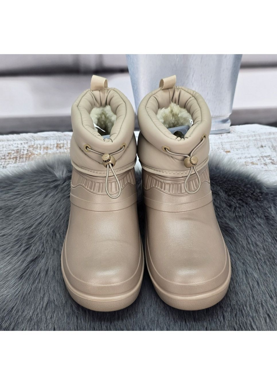 Чоботи жіночі зимові на пінковій калоші утеплені хутром Dago Style (369504739)