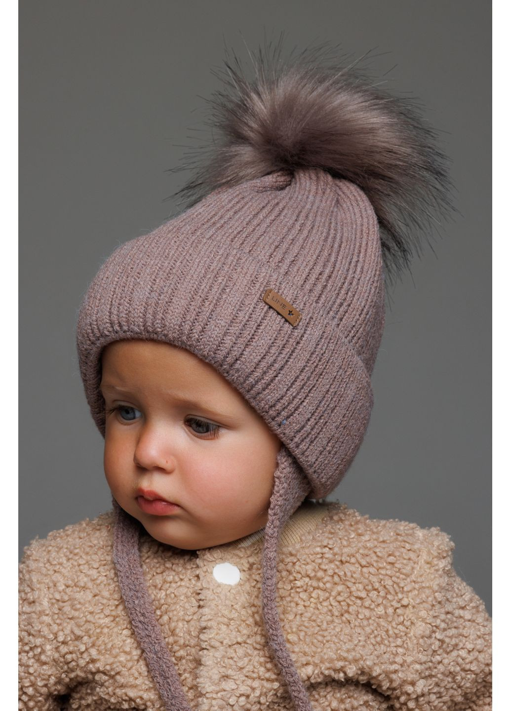 Шапка для мальчика Кевин K157 46-48 см. Кофе Alex K157-31 (364302674)