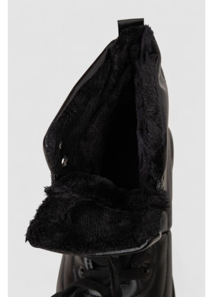 Кроссовки женские зимние на меху, 248RFM12 Ager чёрные зима (368151745)