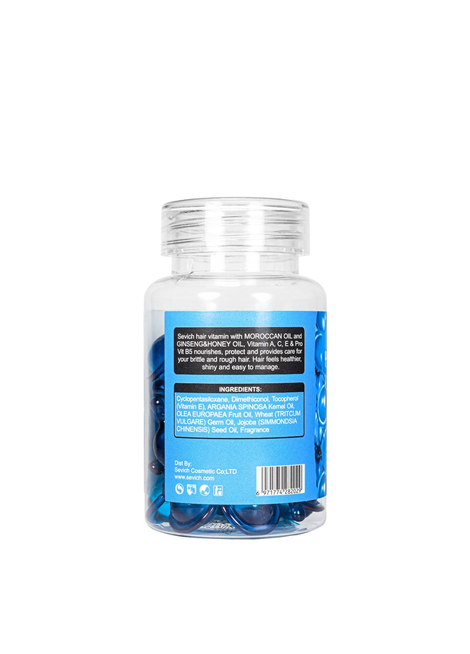 Витамины для волос Глубокое Восстановление и Блеск Hair Vitamin Jojoba Oil, 30 шт Sevich (367986416)
