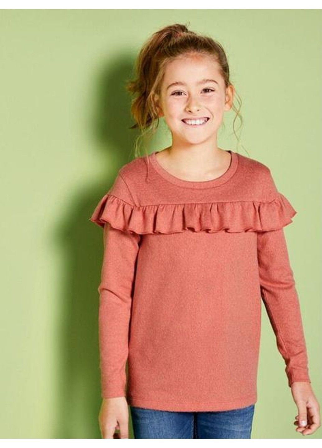 Кофта Lupilu дитяча підліткова на дівчинку, персикова Pepperts (333333882)