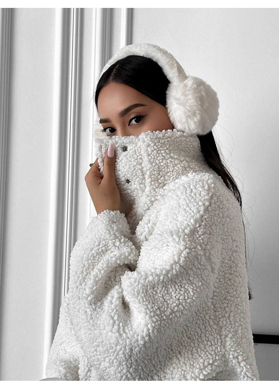 Жіноче худі букле білого Fashion (361269118)