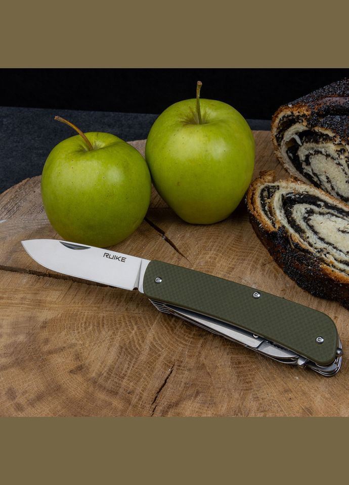 Багатофункціональний ніж Criterion Collection L51 зелений (A-015907) Ruike (319391466)