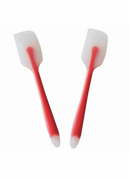 2 шт Лопатка Силіконова Кухонна. Безпечна для Антипригарних Покриттів (517038SL) Clefers (300694614)