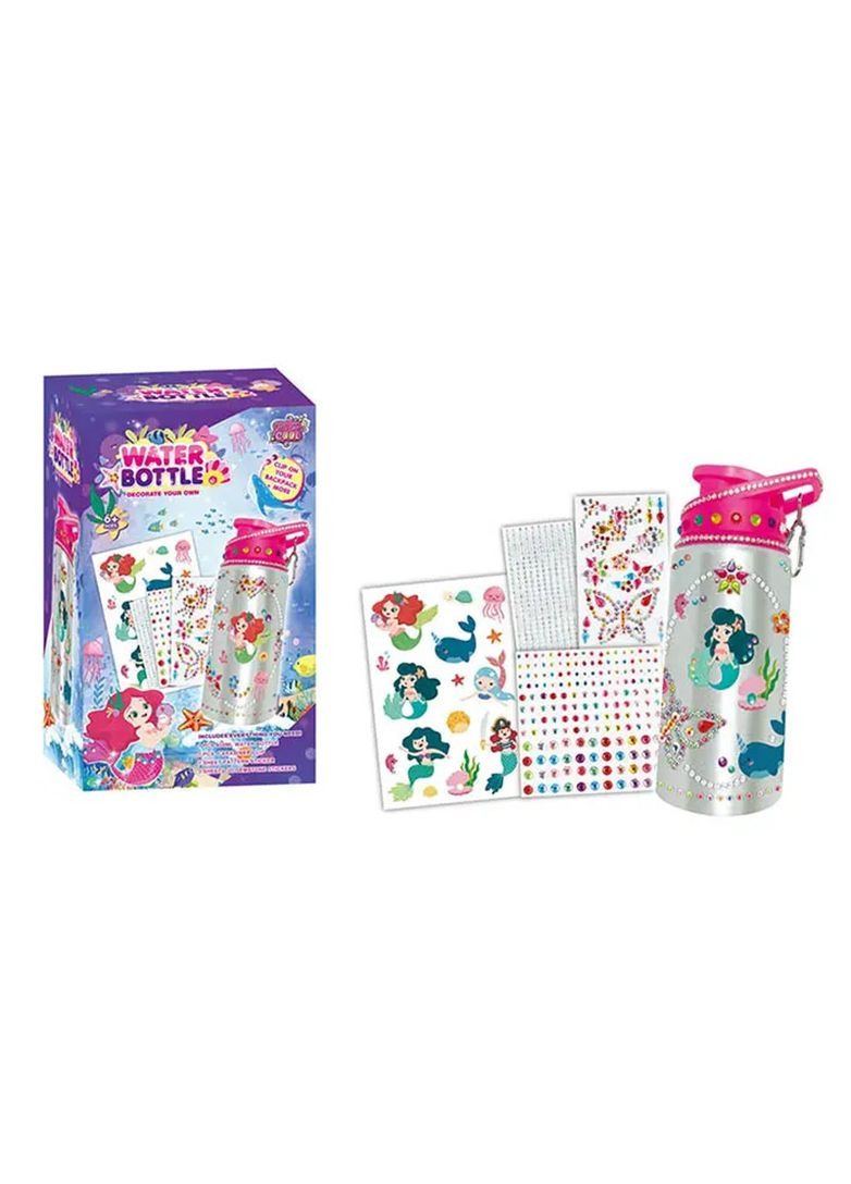 Набор для творчества "Раскрась бутылку: Русалка" в коробке JX20430-1A No Brand (362429144)