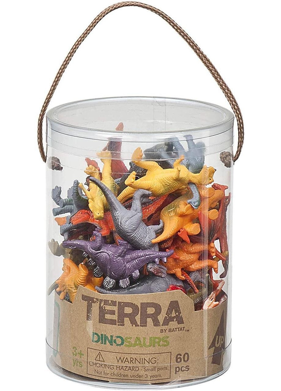 Миниатюрные реалистичные динозавры (12 штук) Dinosaurs Battat (338425630)