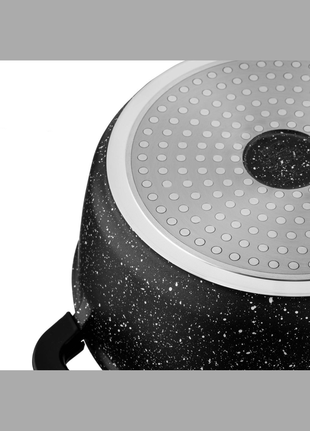 Кастрюля со стеклянной крышкой Gemini Anzio, 3.1л, алюминий, черный Ardesto (314746325)