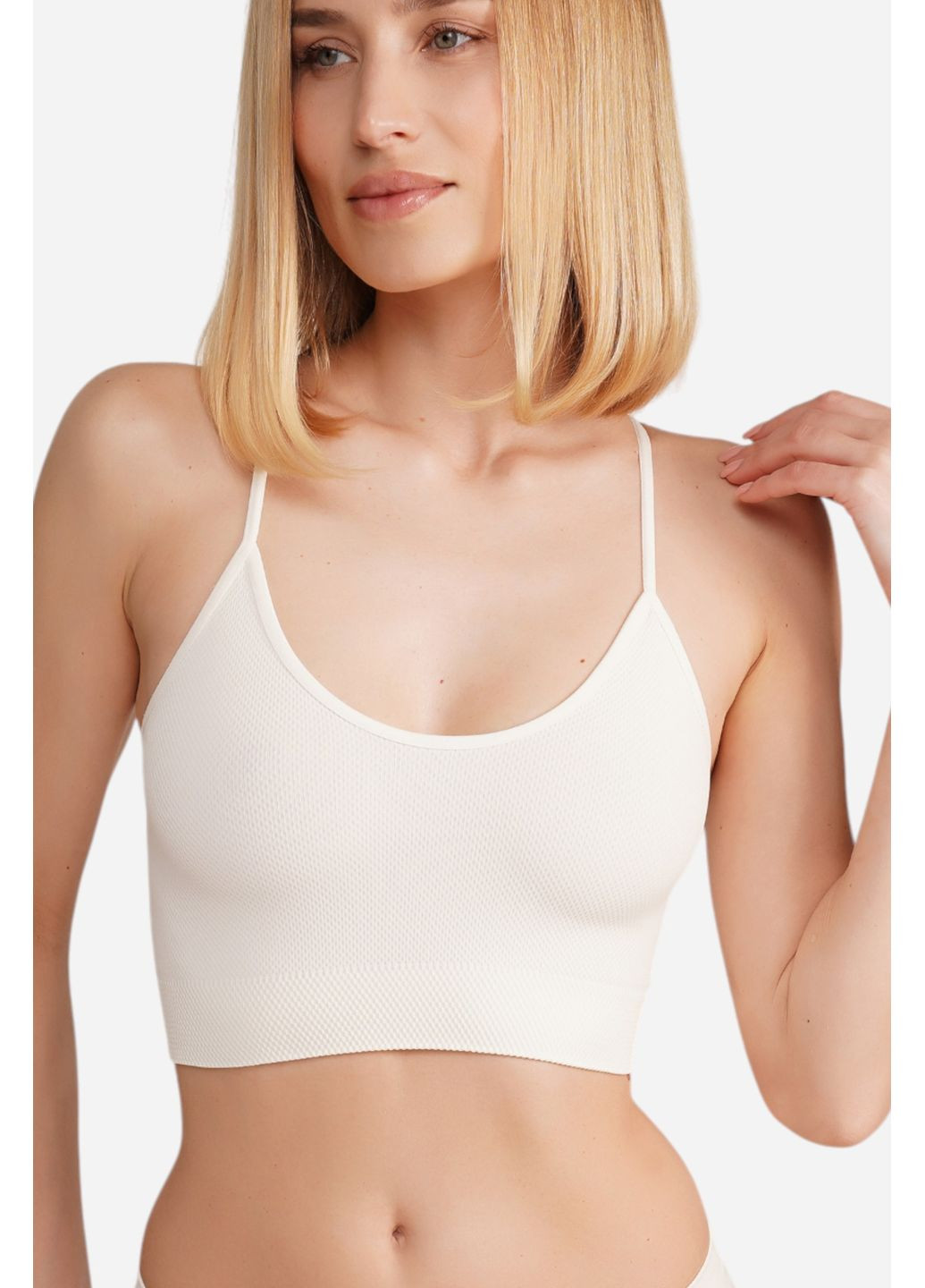 Топ-Бюстгальтер бесшовный фактурный CAMI TOP GRAIN Giulia (368341393)