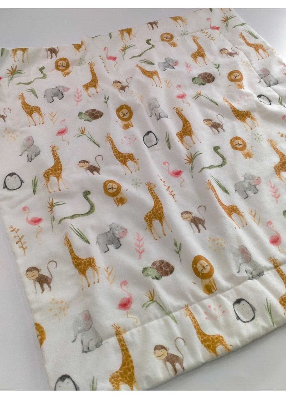 Плед для новорожденных, плюш с рельефным рисунком и фланель, размер 77*80 No Brand (370370114)