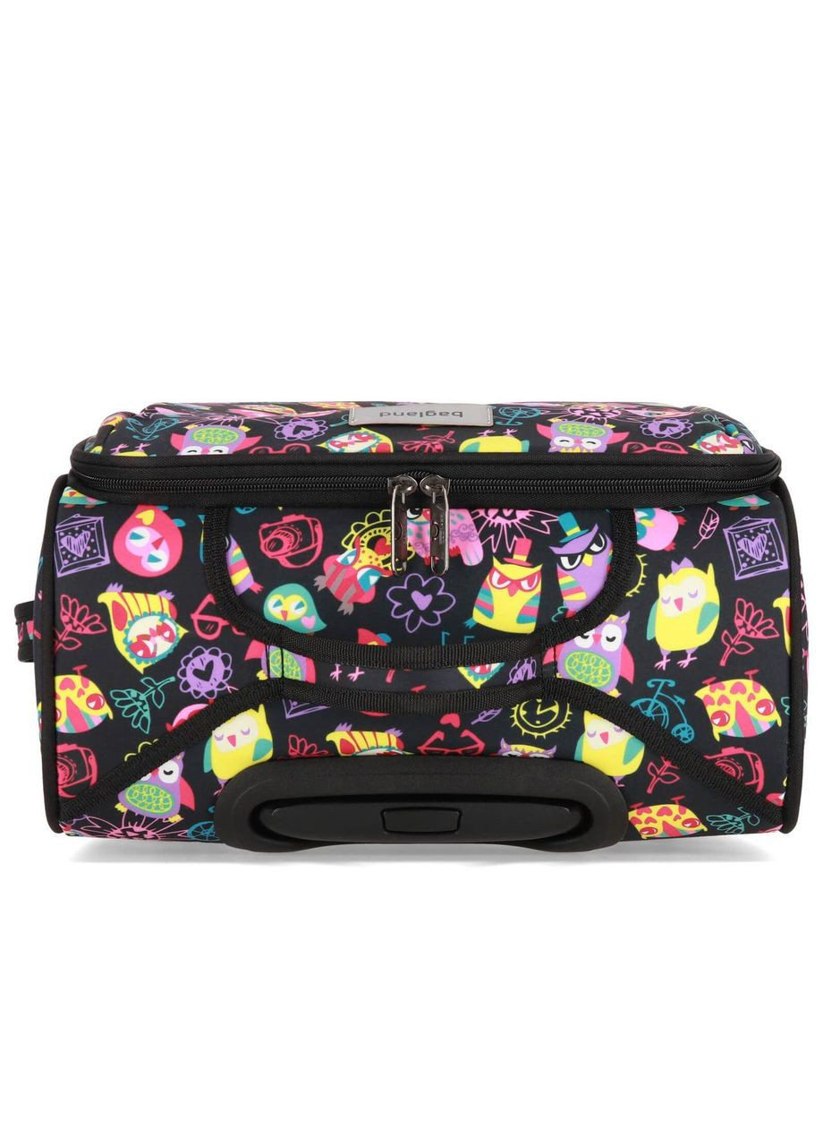 Дорожня валіза маленька 36л з бічною ручкою різнокольоровий 45 Марсель (0037969194) Bagland (322503294)