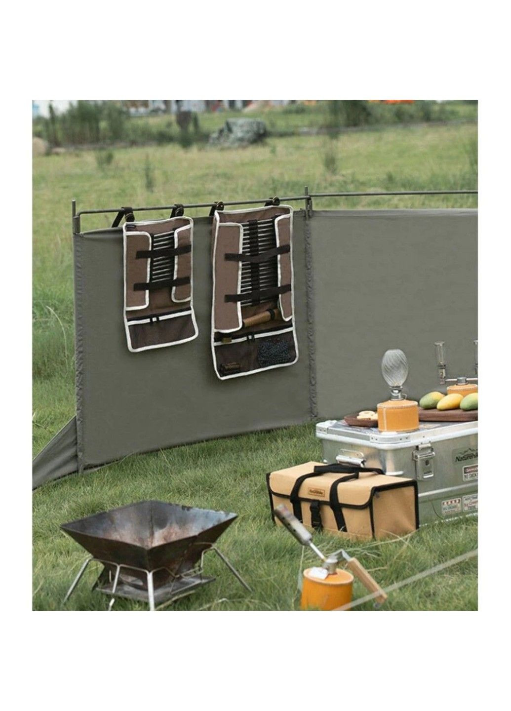 Чехол-органайзер для колышек S NH20PJ093 коричневый Naturehike (285767653)