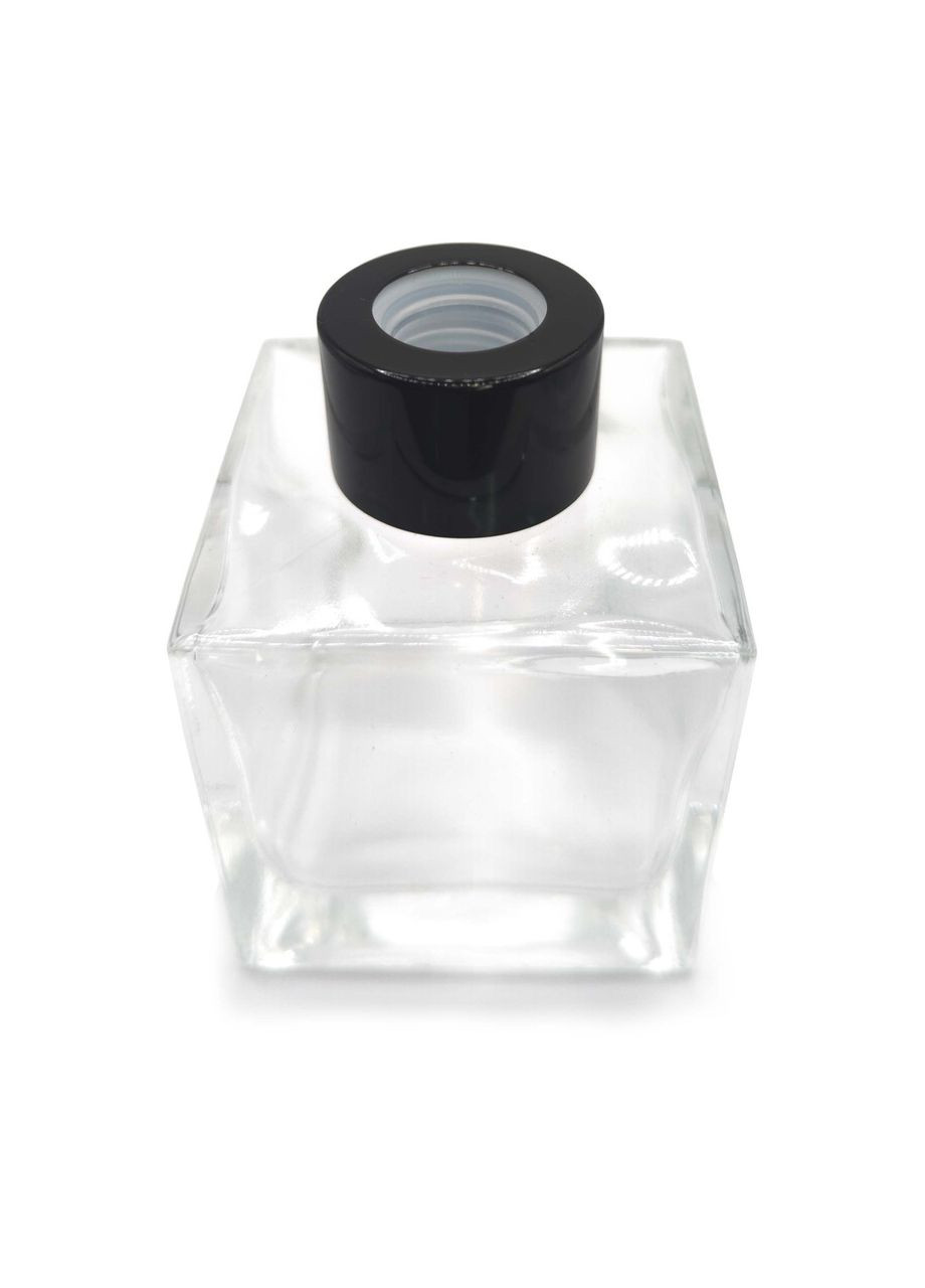 Флакон для аромадифузора з чорною кришечкою 100 мл No Brand (369759531)