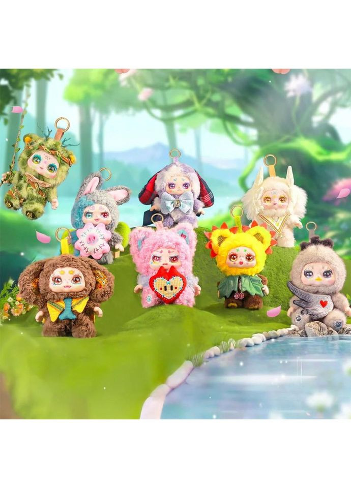 Коллекционная мягкая игрушка с кольцом Kimmon Очарованное создание POP TOP 556015 в ассортименте No Brand (362570630)