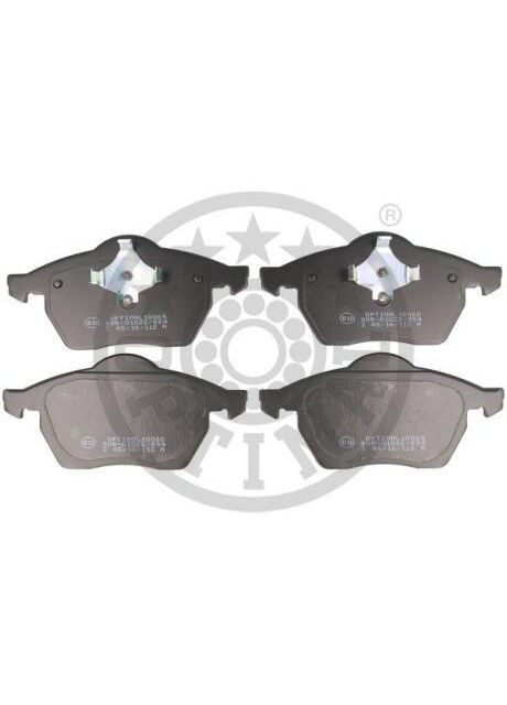 Тормозные колодки дисковые Optimal (365243428)