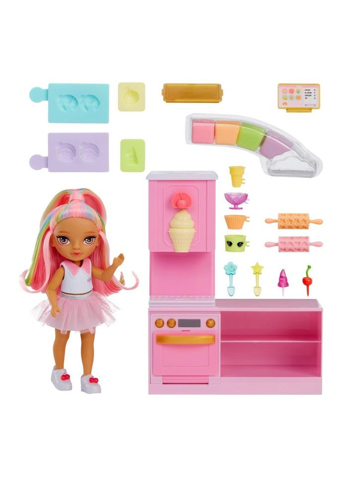 Ігровий набір із лялькою серії "Littles" Кондитерська Кенді Rainbow High 522058 No Brand (339779677)