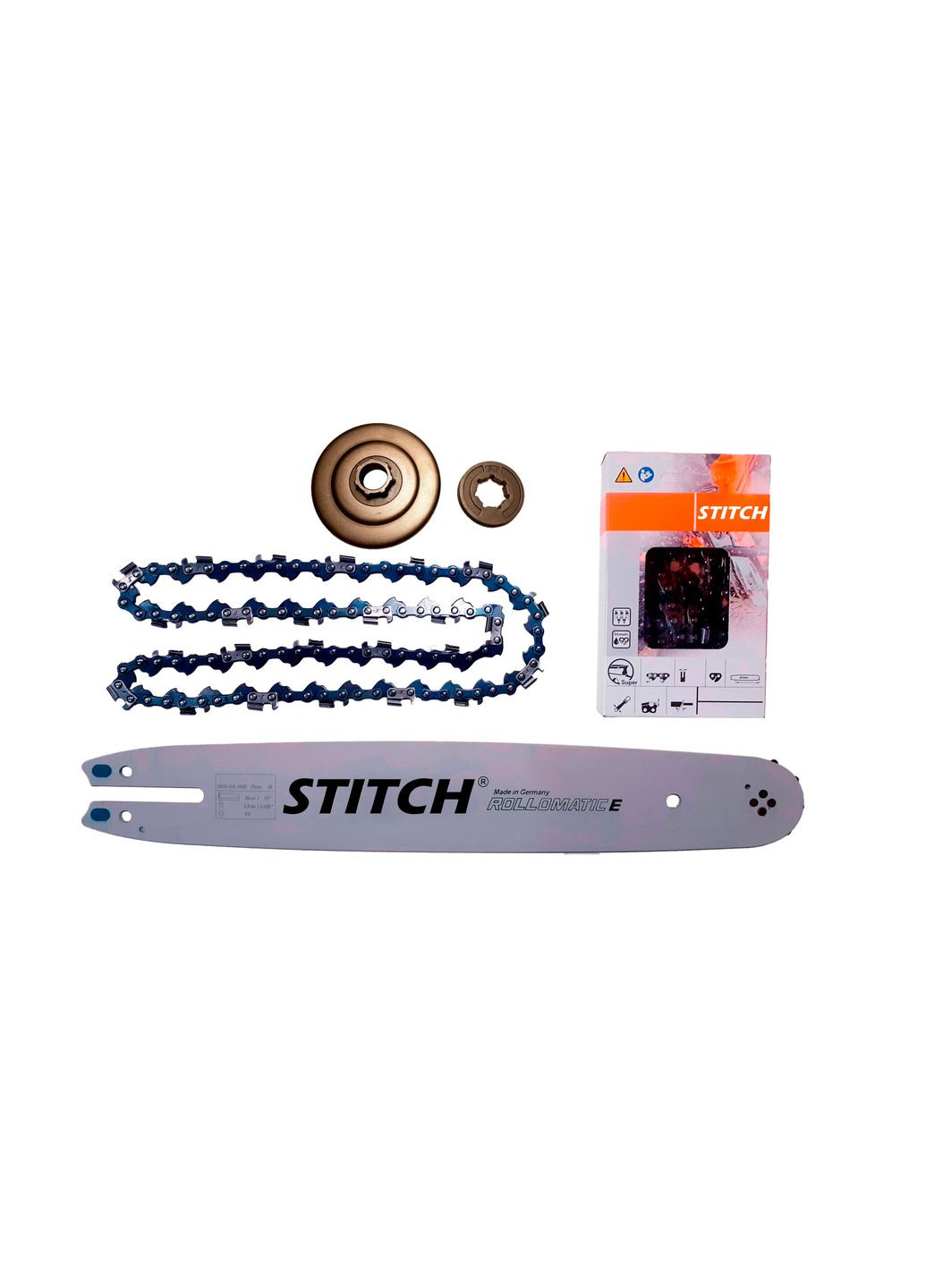 Шина, цепь и тарелка+звезда. Комплект на 180 грн. GOODLUCK (364964570)