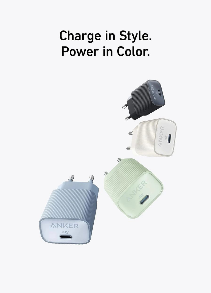 Сетевое зарядное устройство для PowerPort 511 Nano IV 30W USB-C Black (7030801) Anker (315434700)