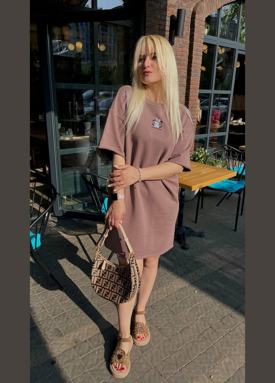 Коричнева сукня No Brand