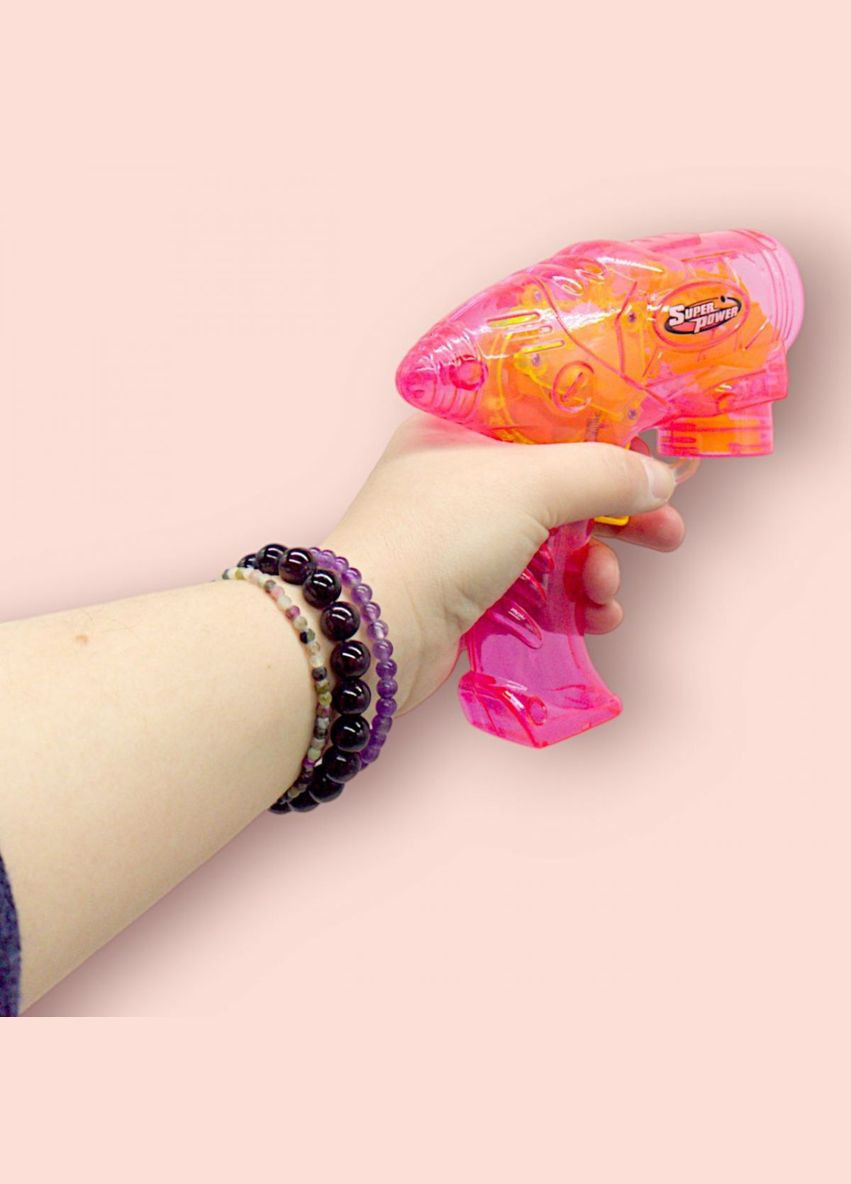 Пістолет із мильними бульбашками, рожевий MIC (293968698)