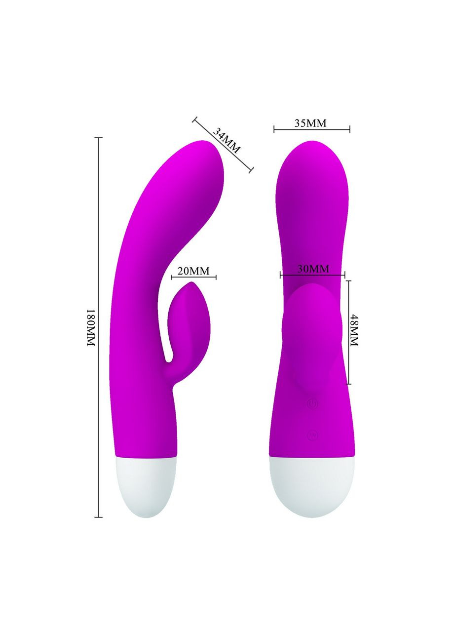 Секс игрушка для женщин вибратор кролик двойная стимуляция Pretty Love Eli LyBaile (317748018)