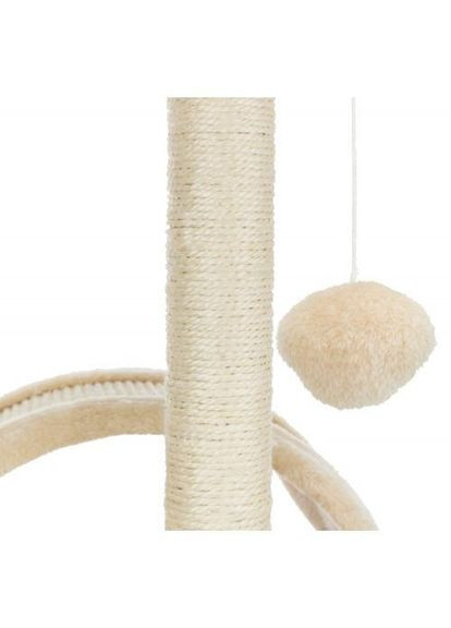 Царапка Junior Vitoria для кошек, бежевая, 36х36х43 см (сизаль/плюш) (*) Trixie (322591508)