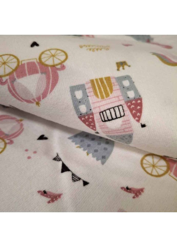 Комплект постільної білизни зимовий у ліжечко Princess дитячий фланель 112х147 см (2800004977708) SoundSleep (371651943)