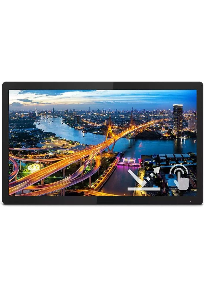 TFT 21.5" 222B1TFL, IPS, 75Гц, сенсорный, VGA, HDMI, DP, USB-hub, HAS, черный Philips (394073327)