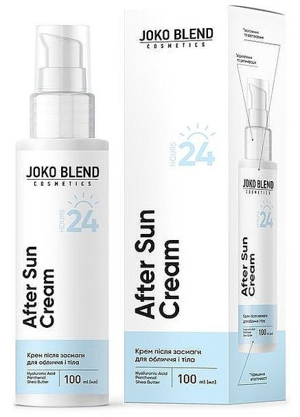 Крем после загара для лица и тела After Sun Cream 100ml (1348610-11992539) Joko Blend (368667545)