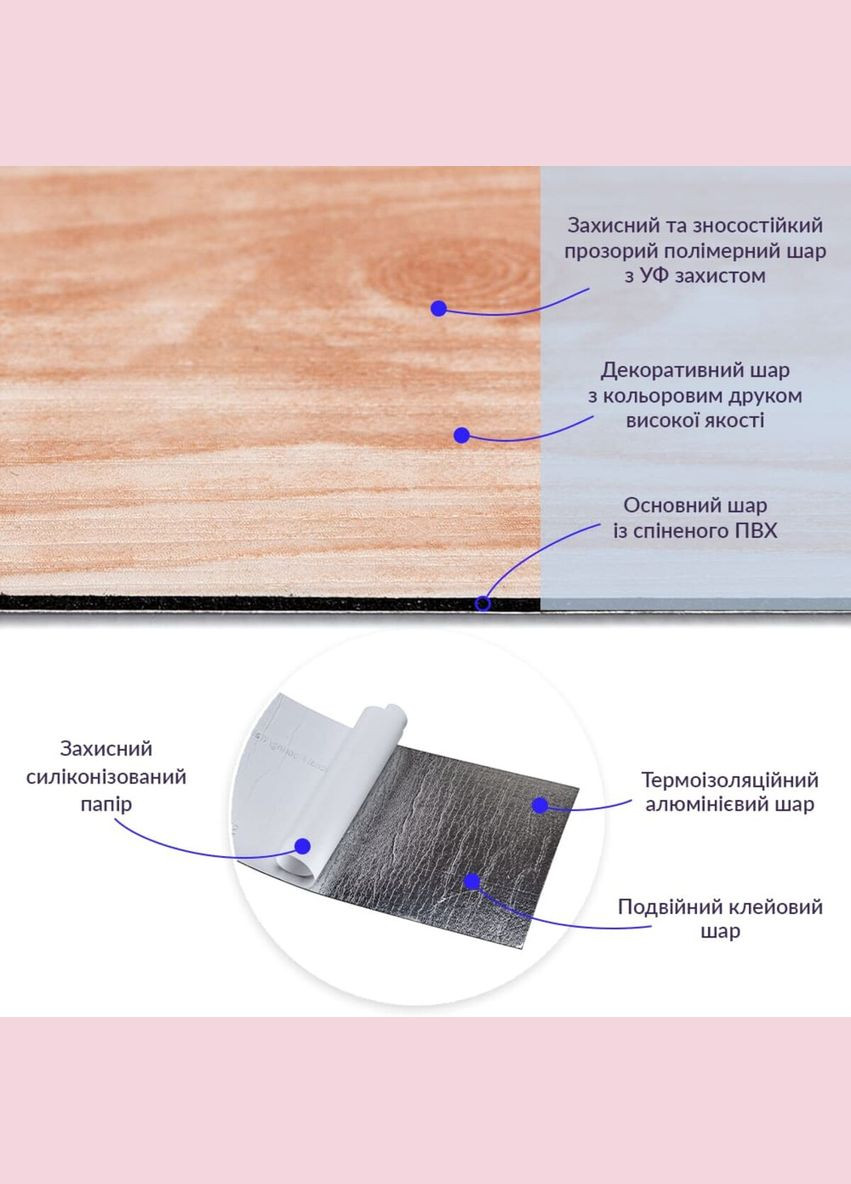 Самоклеюча вінілова плитка Мозаїка, ціна за 1 шт. (СВП-006) Матова SW-00000223 No Brand (316051054)