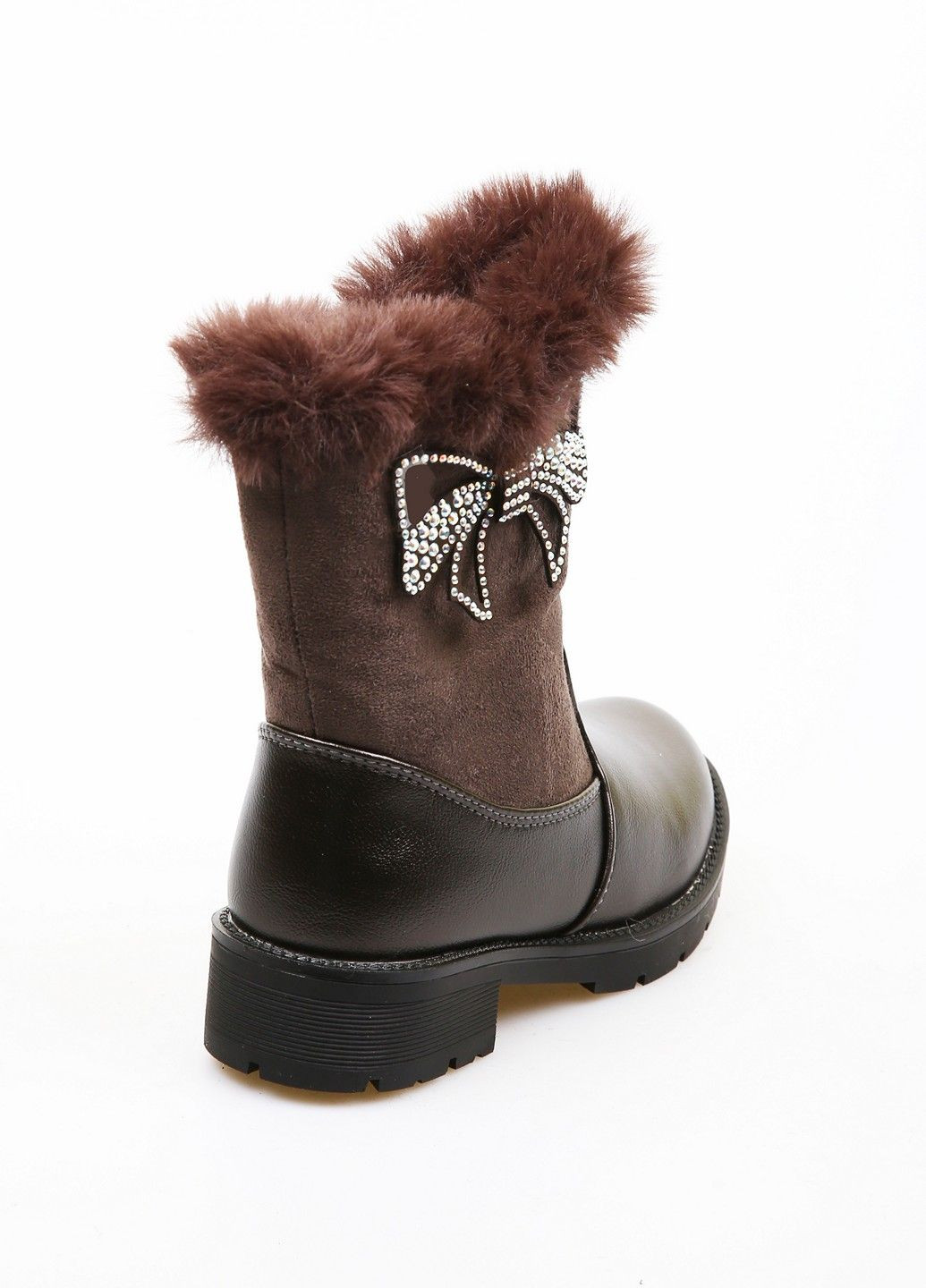 Коричневые зимние полусапоги Tom.M