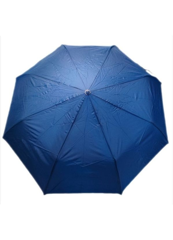 Синий зонт женский полуавтомат eső fecske sw3620 8 спиц 3 сложения синий с бежевой каймой средний система антиветер (282824061)